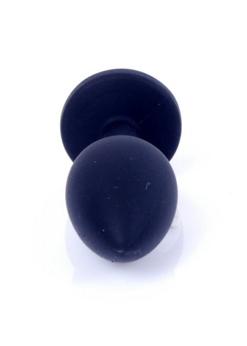 Plug-Jewellery Black Silicon PLUG Small- Pink Diamond Boss of toys