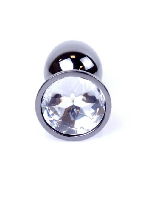 Plug-Jewellery Dark Silver PLUG- Clear Boss of toys