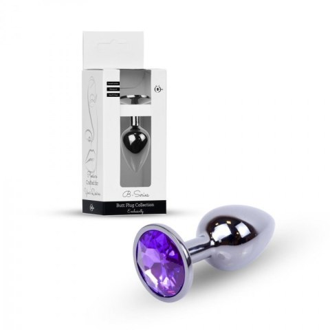 Plug-Jewellery Dark Silver PLUG- Purple Boss of toys