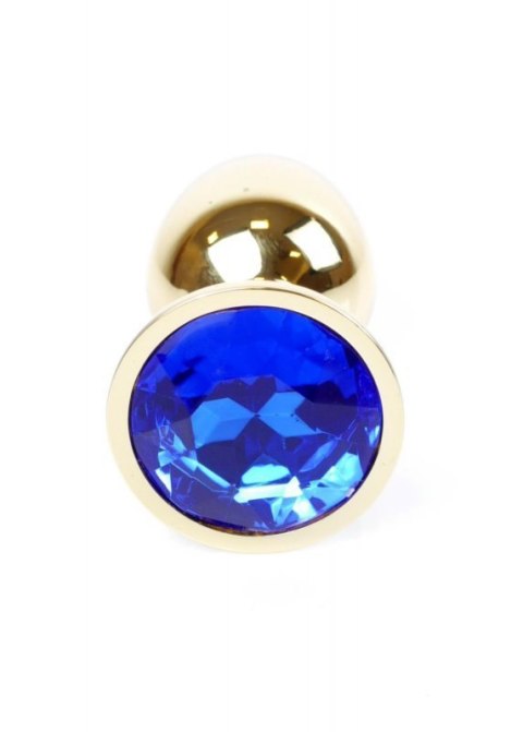 Plug-Jewellery Gold PLUG- Dark Blue Boss of toys