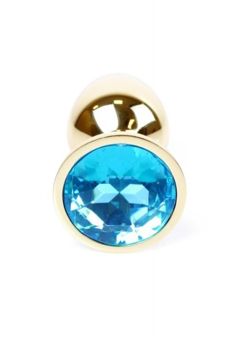 Plug-Jewellery Gold PLUG- Light Blue Boss of toys
