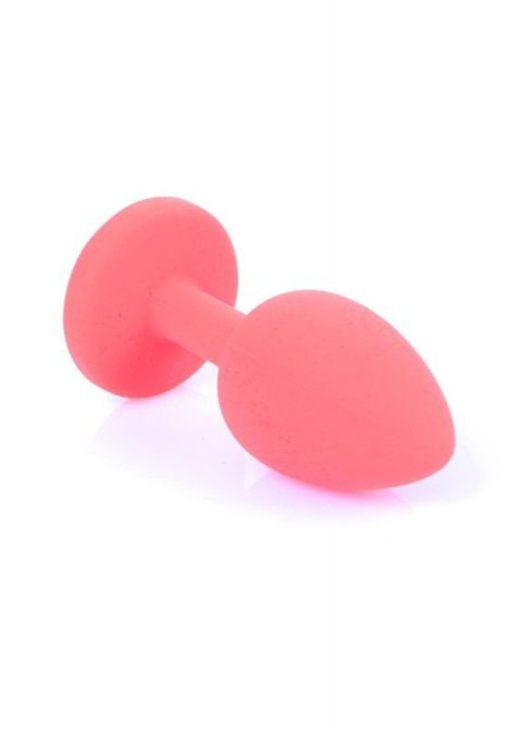 Plug-Jewellery Red Silicon PLUG Small- Blue Diamond Boss of toys