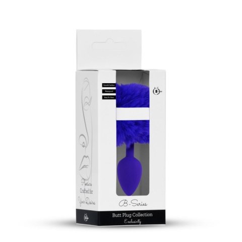 Plug-Jewellery Silicon PLUG - Bunny Tail - Purple Boss of toys
