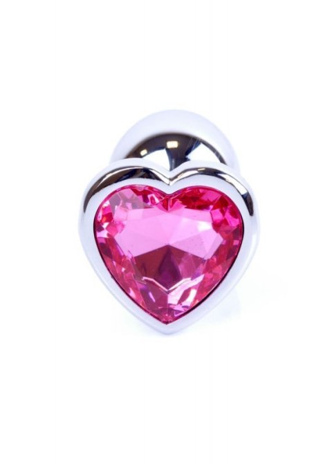Plug-Jewellery Silver Heart PLUG- Pink Boss of toys