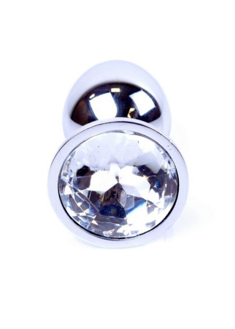 Plug-Jewellery Silver PLUG- Clear Boss of toys