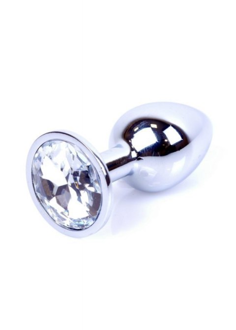 Plug-Jewellery Silver PLUG- Clear Boss of toys