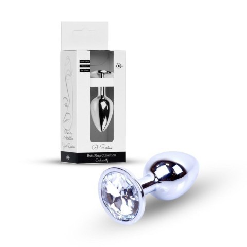 Plug-Jewellery Silver PLUG- Clear Boss of toys