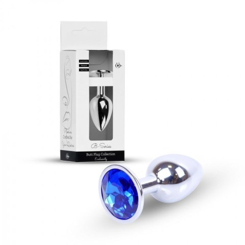 Plug-Jewellery Silver PLUG- Dark Blue Boss of toys