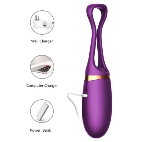Jajko/wibr-Vibrating Silicone Love EGG USB 10 Function / Voice Control Boss of toys