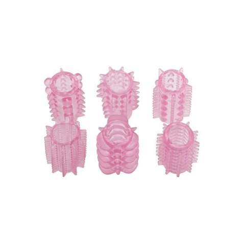 Kit di 6 anelli fallici flessibili Timeless Boss of toys