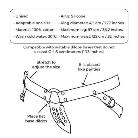 Uprząż/Lastic Strap-On Boss of toys