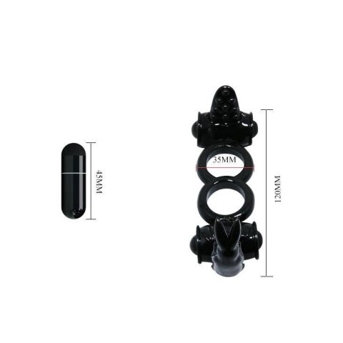 BAILE - SWEET RING DOUBLE Vibration Boss of toys