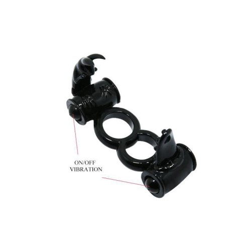 BAILE - SWEET RING DOUBLE Vibration Boss of toys