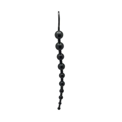 Palline anali Timeless Jelly 10 colore nero Boss of toys
