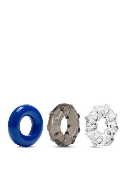 STAY HARD TRIPLE STRETCH 3PACK COCKRINGS Boss of toys
