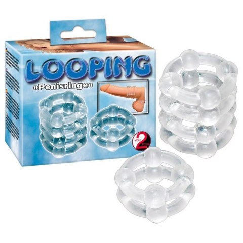 2er Silicon Ringeset Looping Boss of toys
