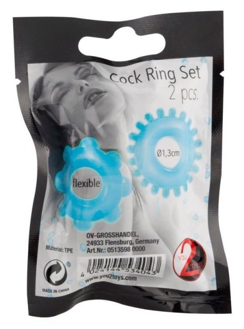 Cock Ring Set pack of 2 Boss of toys