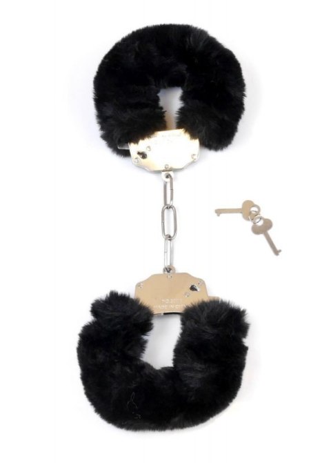 Kajdanki Fetish B - Series- Furry Cuffs Black Boss of toys