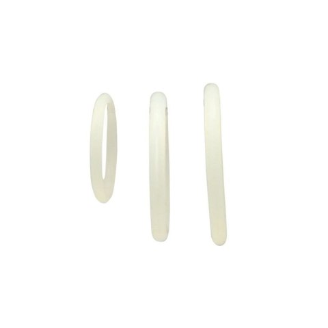 Pierścienie-Kit di 3 anelli fallici Timeless in silicone Boss of toys