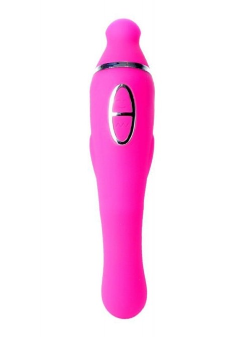 Vibrator-HELEN Pink - 12 vibration functions / 8 stimulation functions USB Boss of toys