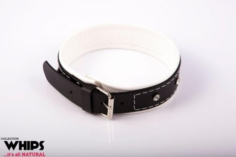 Wiązania - Obroża damska 4 cm, biała Boss of toys