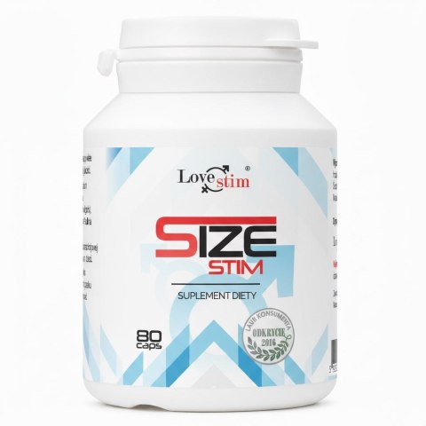 Size stim 80kaps suplement diety dla panów LoveStim