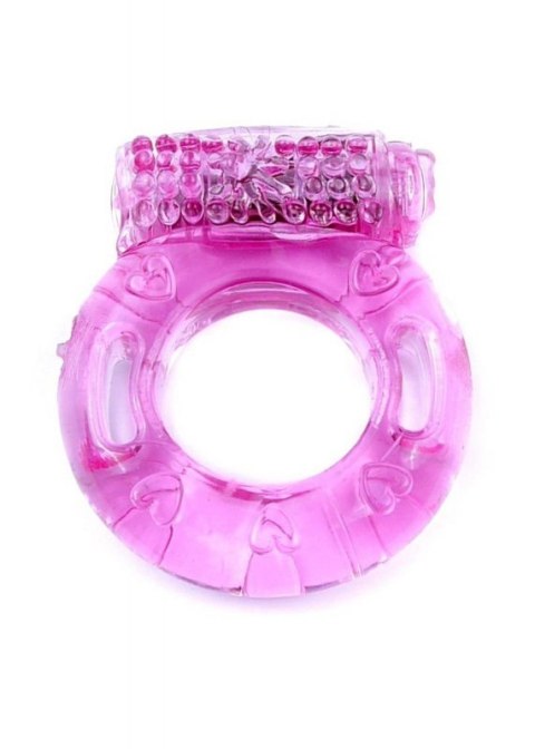Pierścień-Vibrating CockRing Pink Boss of toys