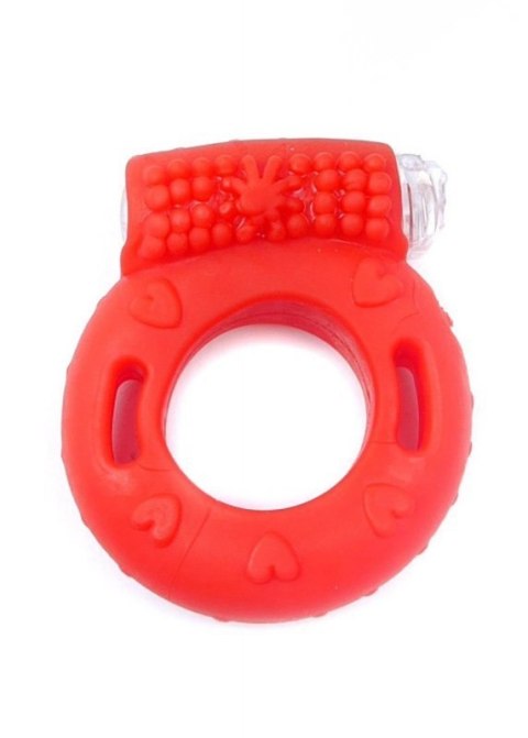 Pierścień-Vibrating CockRing Red Boss of toys