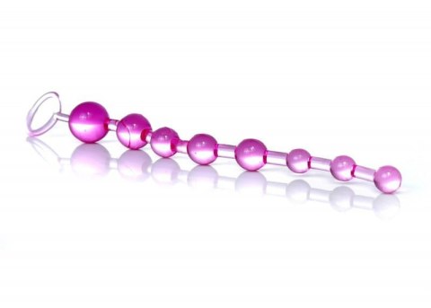 Plug/kulki-Jelly Anal 10 Beads Pink Boss of toys