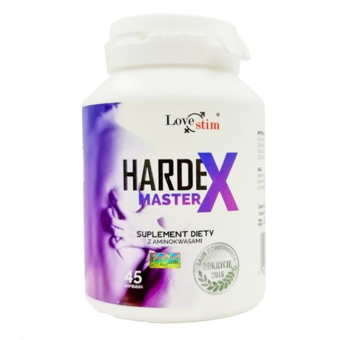 HARDEX MASTER z aminokwasami powiększenie erekcja LoveStim