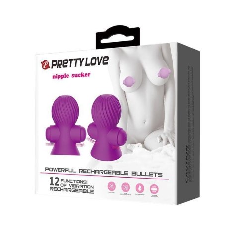 PRETTY LOVE - Nipple Sucker 12 function Boss of toys