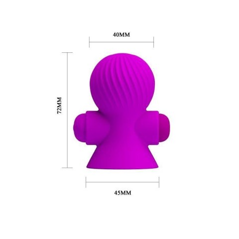 PRETTY LOVE - Nipple Sucker 12 function Boss of toys