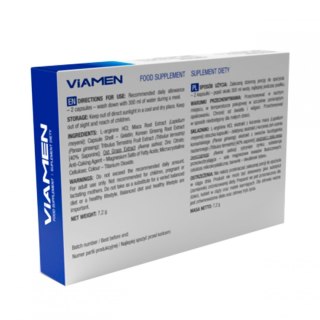 SHS Viamen - 1 op - 10 caps suplement diety Sexual Health Series