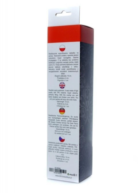 Stymulator-Perfect Sleeve Mulatto - extends 4 cm Boss of toys