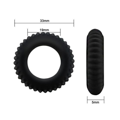 BAILE- TITAN Cocck Ring Black Boss of toys