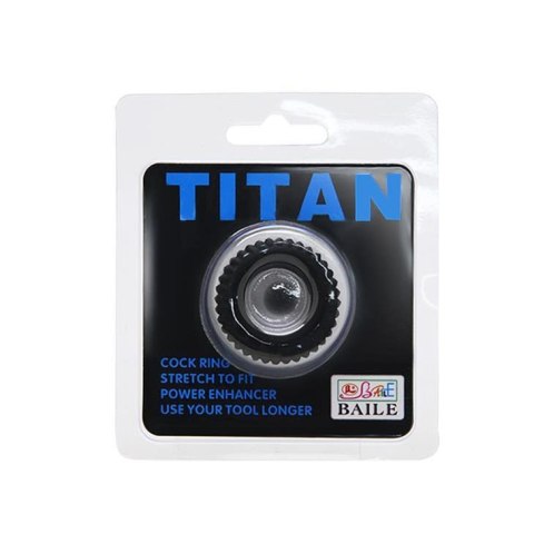 BAILE- TITAN Cocck Ring Black Boss of toys