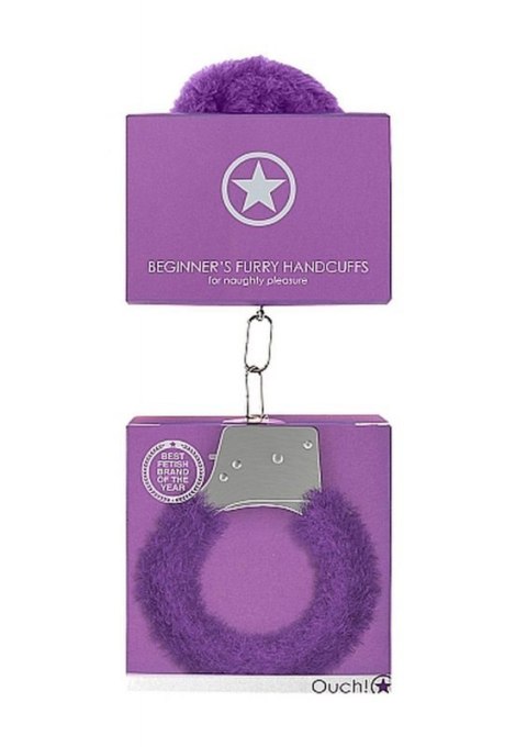 Beginner""s Handcuffs Furry - Purple Boss of toys