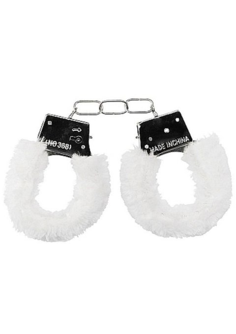 Beginner""s Handcuffs Furry - White Boss of toys