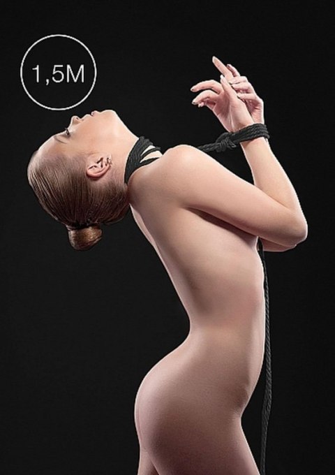 Kinbaku Mini Rope - 1,5m - Black Boss of toys