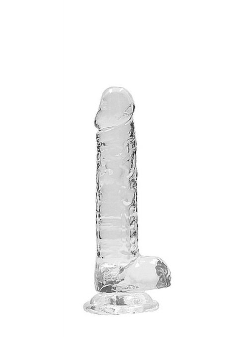7"" / 18 cm Realistic Dildo With Balls - Transparent Boss of toys