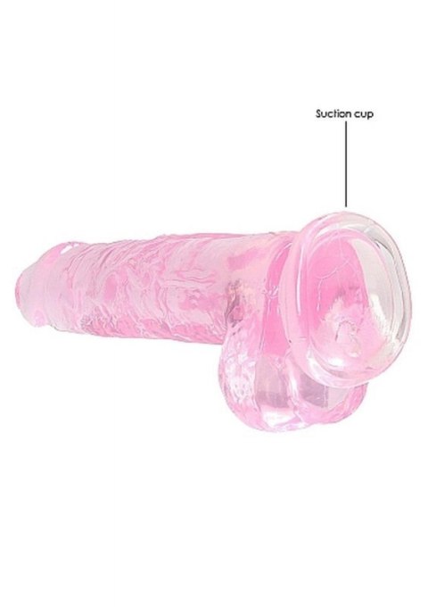 8"" / 20 cm Realistic Dildo With Balls - Pink Boss of toys