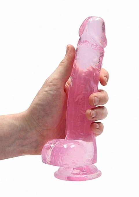 8"" / 20 cm Realistic Dildo With Balls - Pink Boss of toys