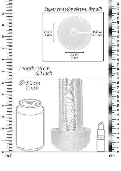 Automatic Cyber Pump with Masturbation Sleeve - Transparent Boss of toys