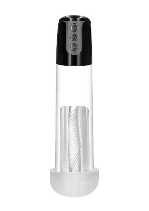 Automatic Cyber Pump with Masturbation Sleeve - Transparent Boss of toys