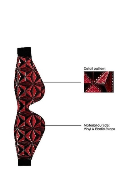 Luxury Eye Mask - Burgundy Boss of toys