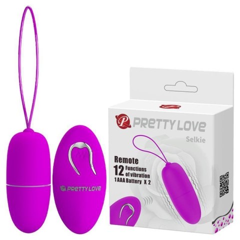PRETTY LOVE -SELKIE, 12 vibration functions Wireless remote control Boss of toys
