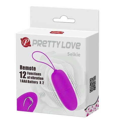 PRETTY LOVE -SELKIE, 12 vibration functions Wireless remote control Boss of toys