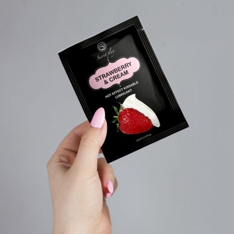 STRAWBERRY & CREAM HOT EFFECT LUBE 10 ML Boss of toys