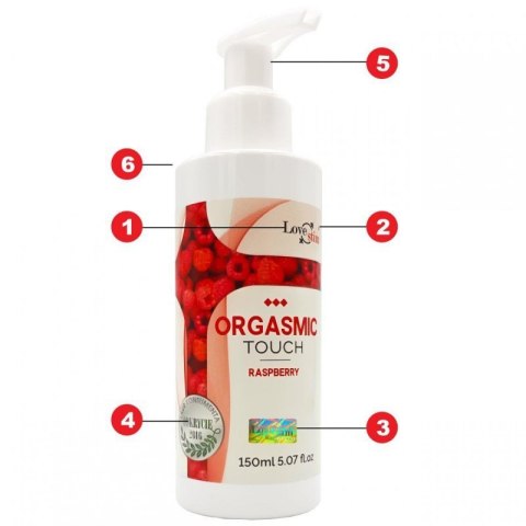 Olejek- ORGASMIC TOUCH RASPBERRY 150 ml Boss of toys