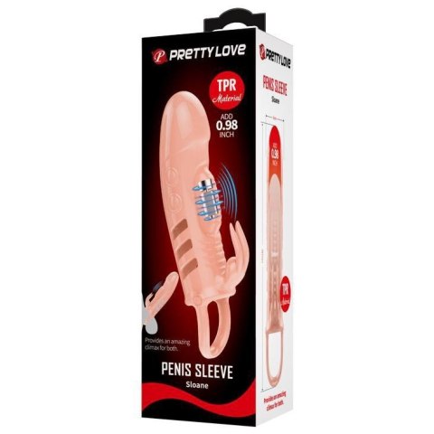 PRETTY LOVE - Sloane, PENIS SLEEVE Vibration Boss of toys